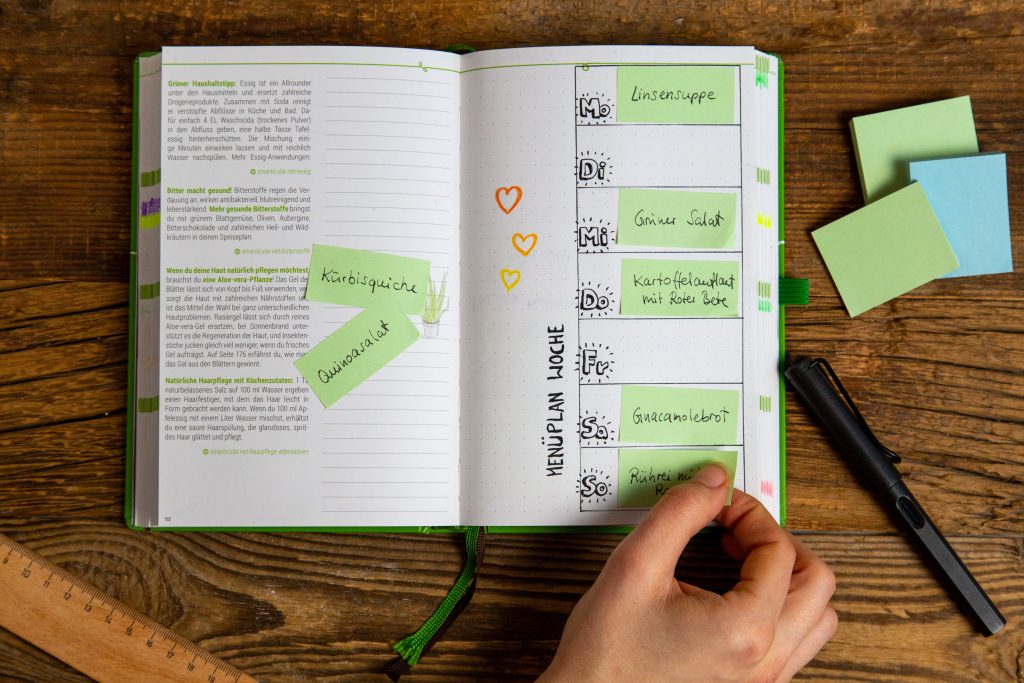 7 einfache Kalenderhacks, mit denen du deinen Taschenkalender noch viel nützlicher machst. Mehr Platz, immer die richtige Seite finden, Geheimfächer und mehr